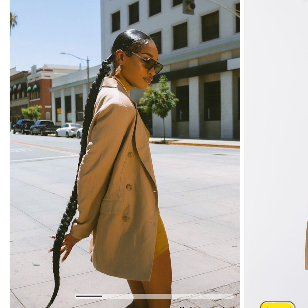 🆕 NWT Forever21 Notched Double-Breasted Blazer